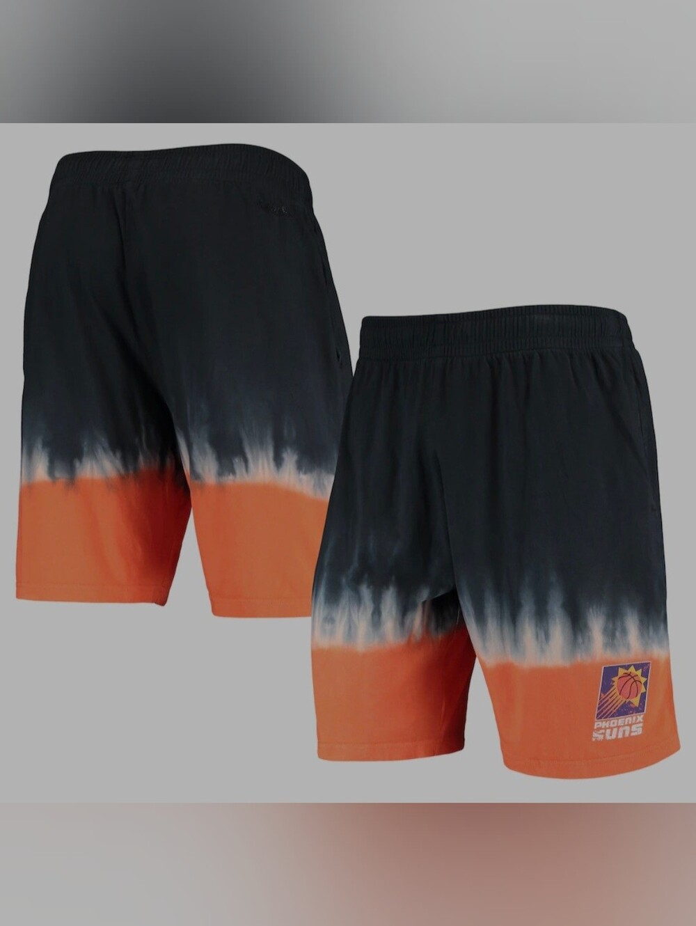Phoenix Suns Mitchell & Ness Hardwood Classic Authentic Shorts - Black/OrangeO